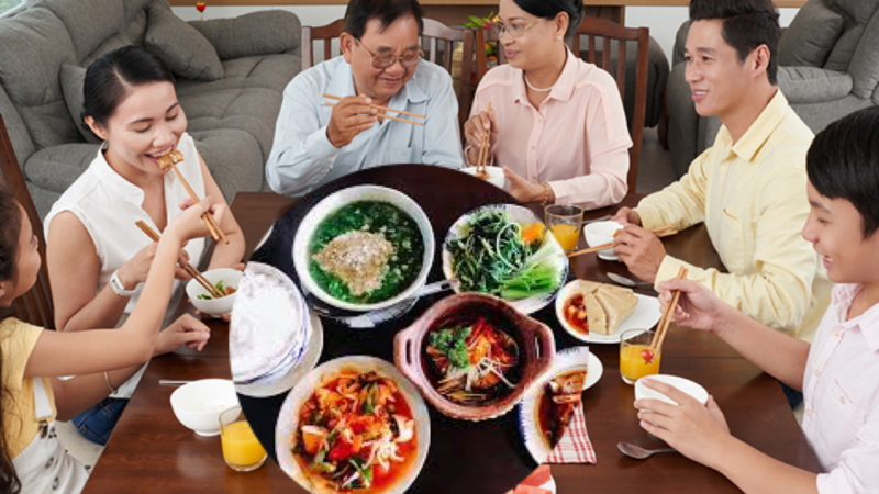 51 quy tắc trong bữa cơm của gia đình người Việt Nam