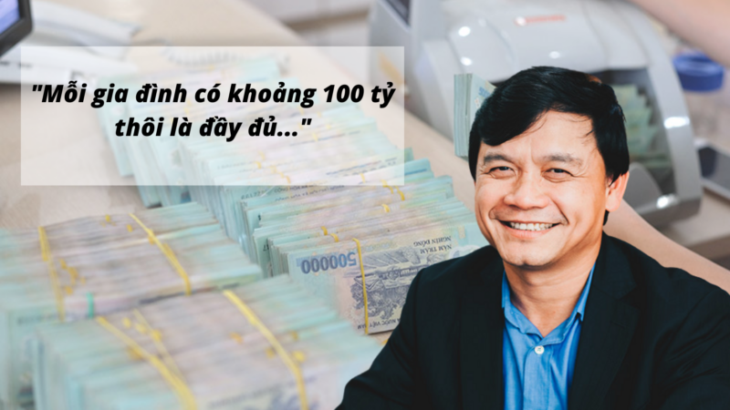 Shark Nguyễn Xuân Phú: Mỗi gia đình có khoảng 100 tỷ thôi là đầy đủ, nhiều tiền có khi là khổ, chứ không hạnh phúc đâu!